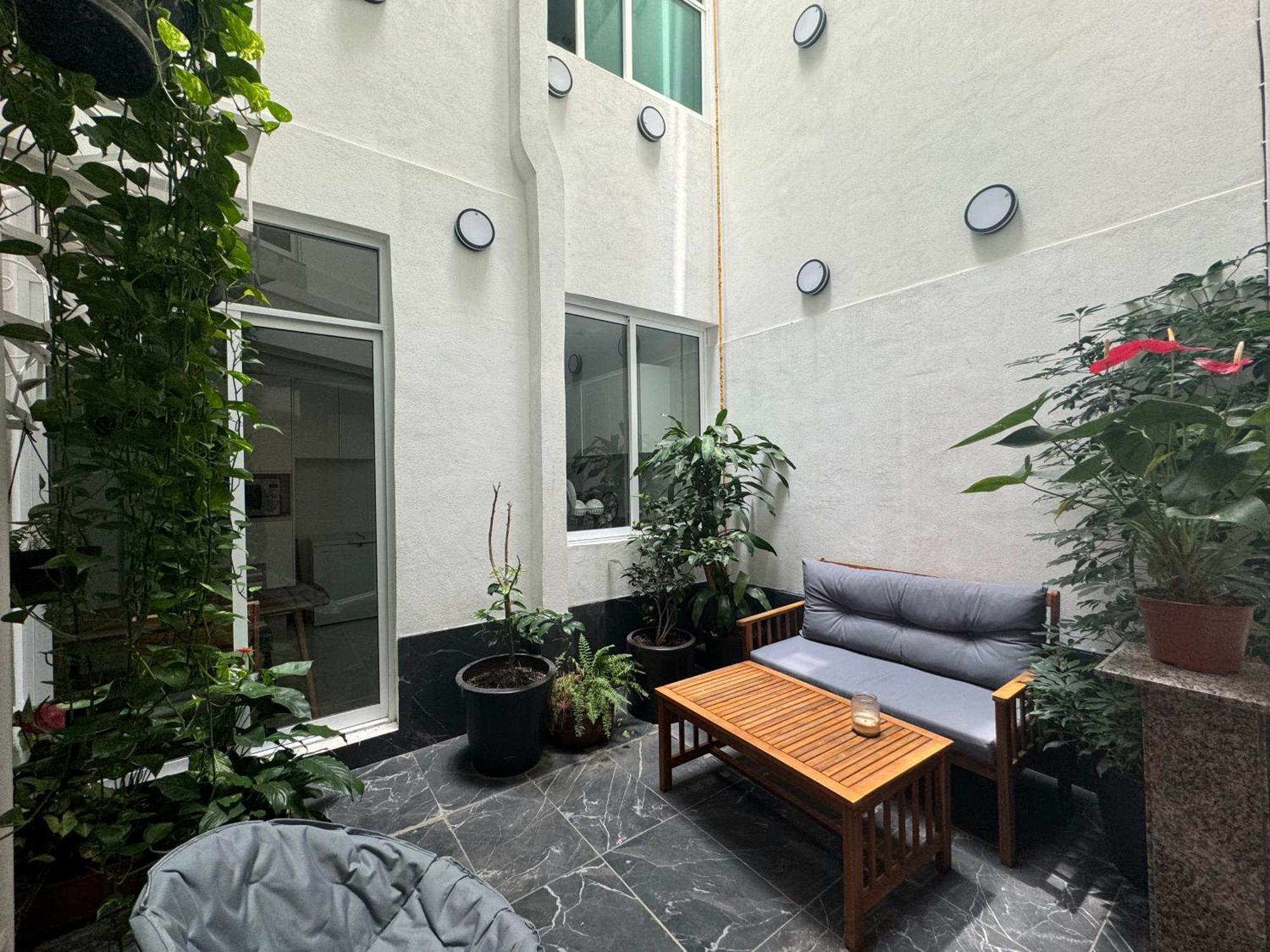 Bed and Breakfast Casa Frida Condesa Mexiko-Stadt Exterior foto